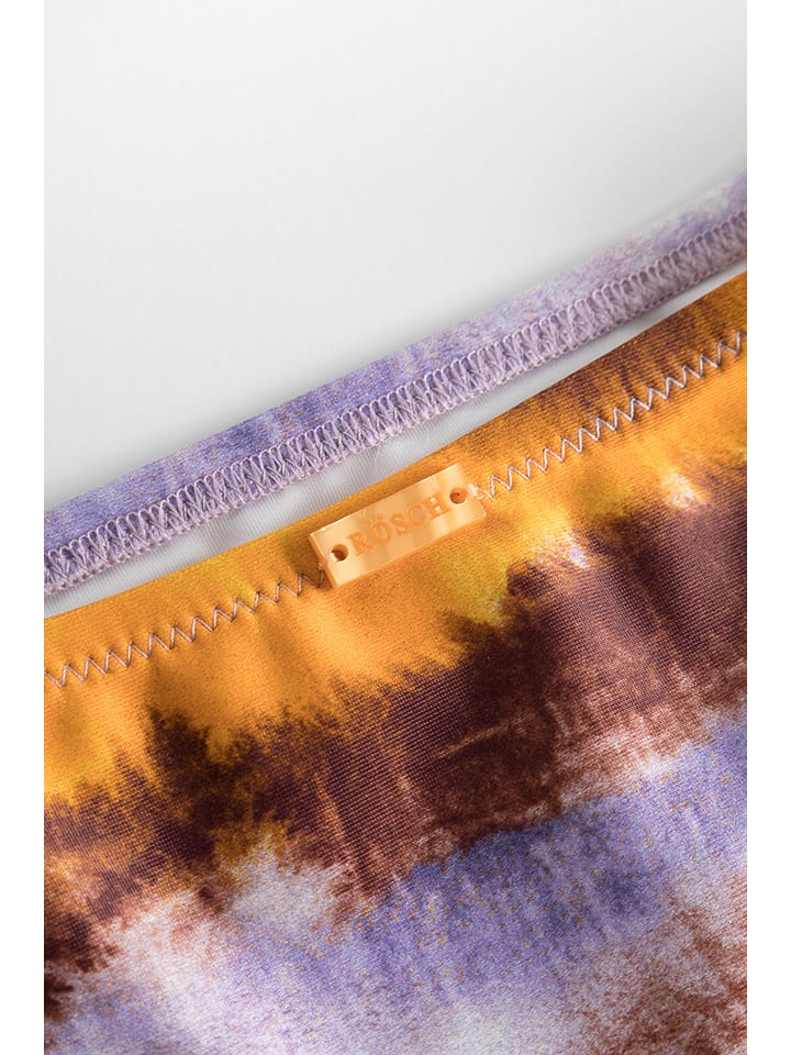 Plavky spodní díl Rösch Aubergine/ Orange 3703854 Bikini-Hose in Aubergine/ Orange - 6