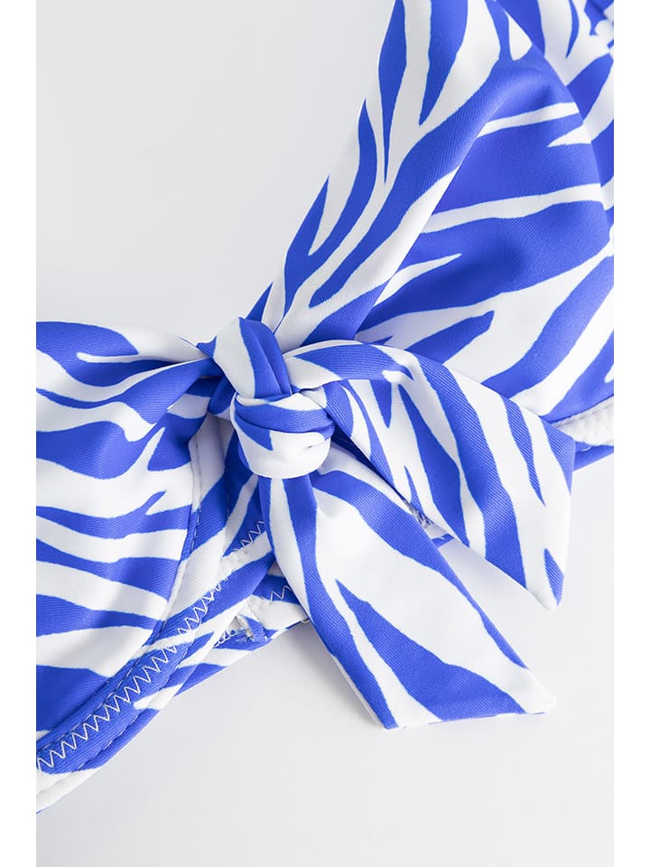 Plavky vrchní díl Rösch Blau/ Weiß 727847 Bikini-Oberteil in Blau/ Weiß - 4