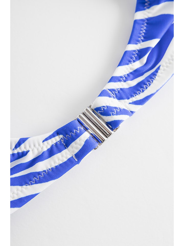 Plavky vrchní díl Rösch Blau/ Weiß 727847 Bikini-Oberteil in Blau/ Weiß - 6