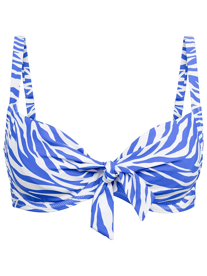 Plavky vrchní díl Rösch Blau/ Weiß 727847 Bikini-Oberteil in Blau/ Weiß - 7