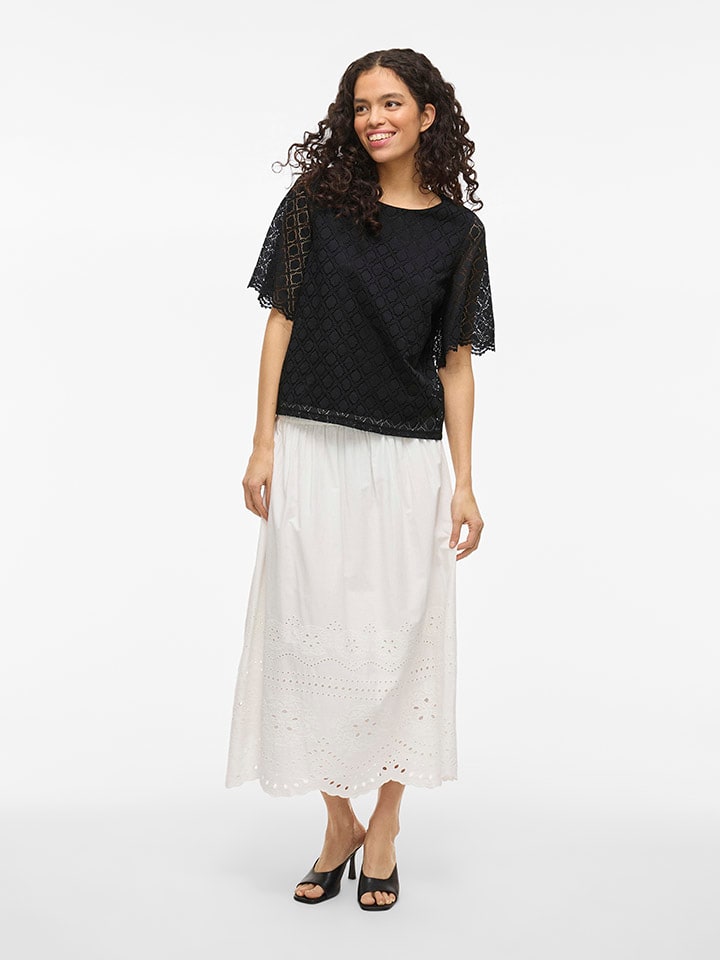 Vila Schwarz 130375 Bluse in Schwarz - 3