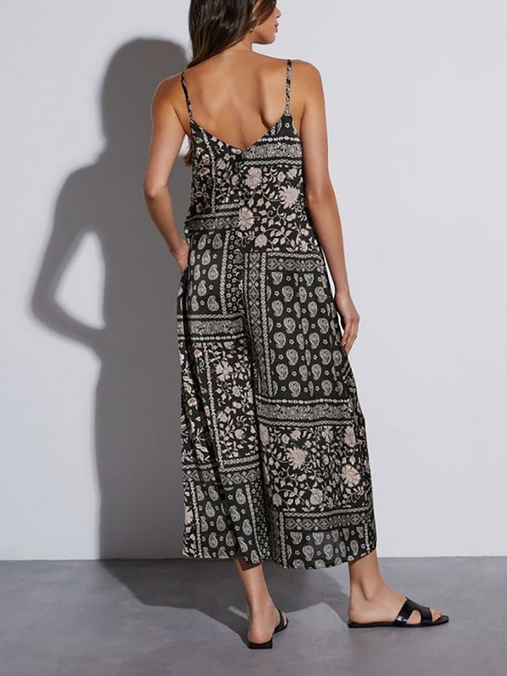 Milan Kiss Schwarz/ Creme 1563979 Jumpsuit in Schwarz/ Creme - 4