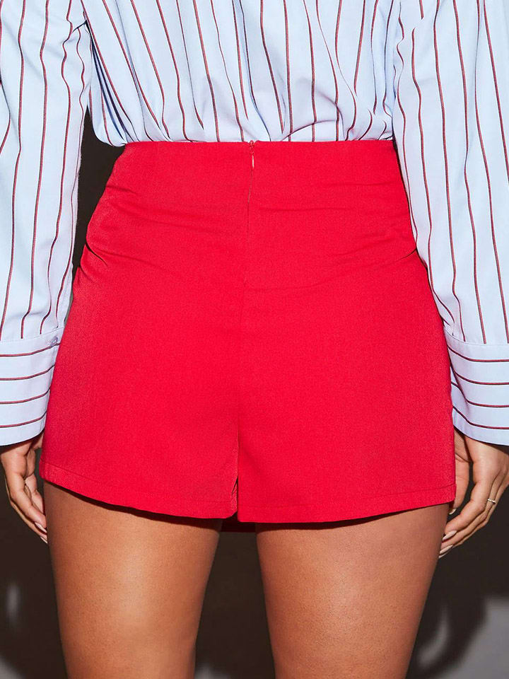 Kraťasy Milan Kiss Rot 6568114 Shorts in Rot - 6