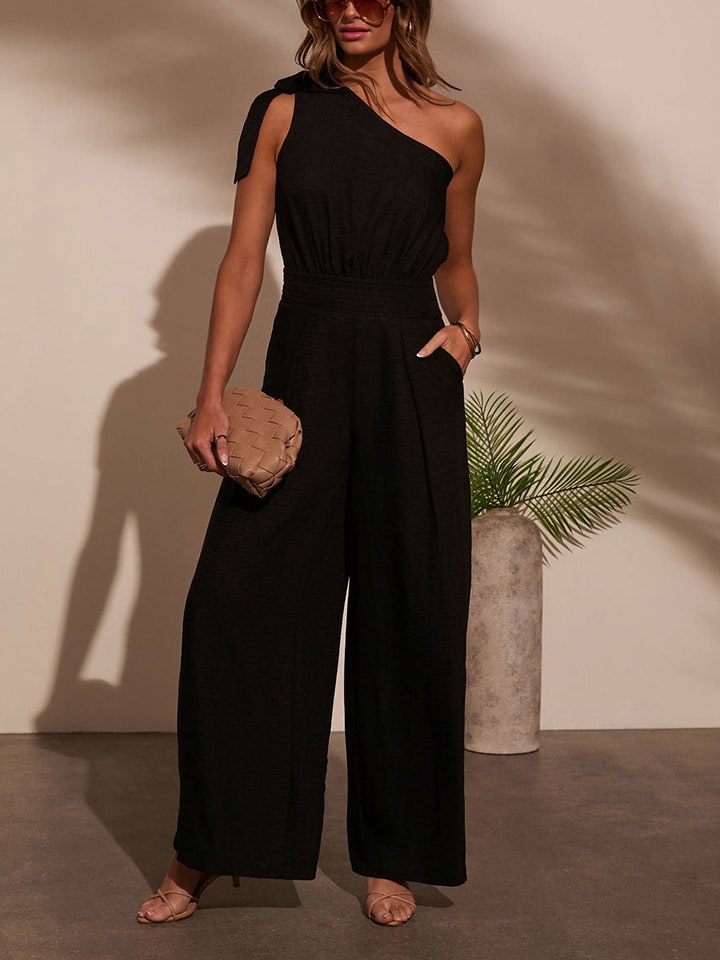 Milan Kiss Schwarz 6216119 Jumpsuit in Schwarz - 2