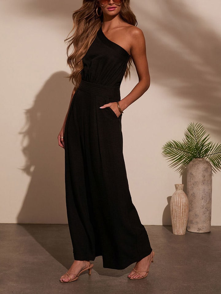 Milan Kiss Schwarz 6216119 Jumpsuit in Schwarz - 4