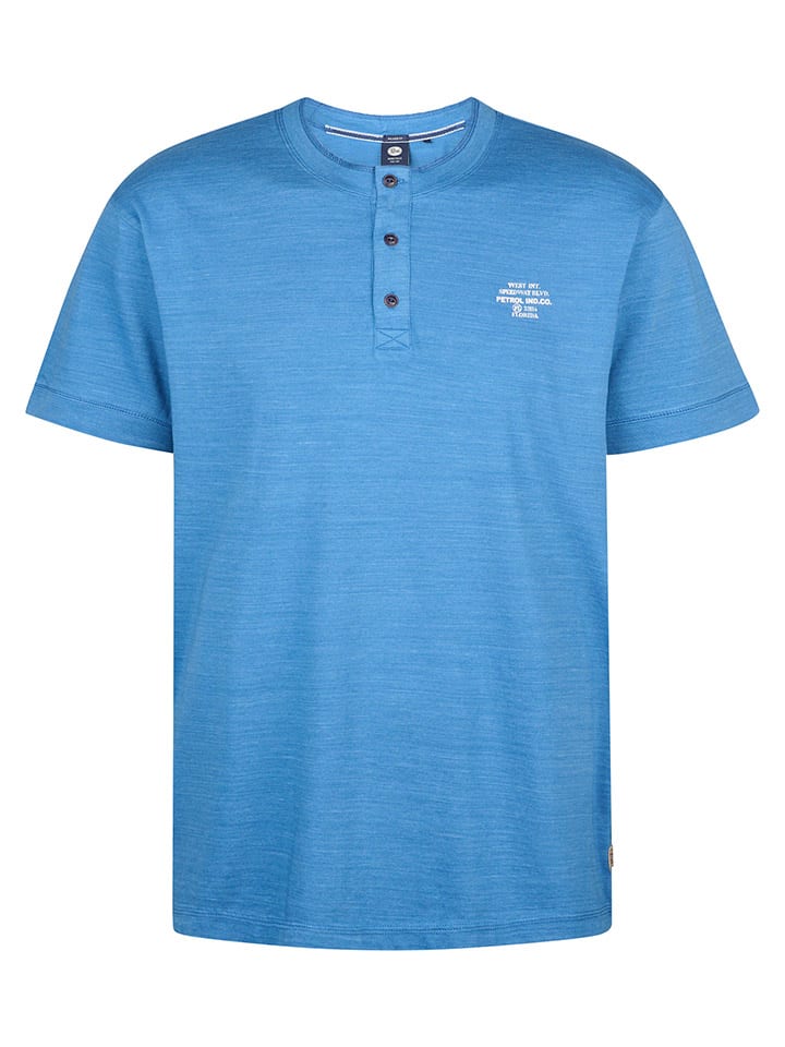 Tričko Petrol Industries Blau 4963060 Shirt in Blau - 1