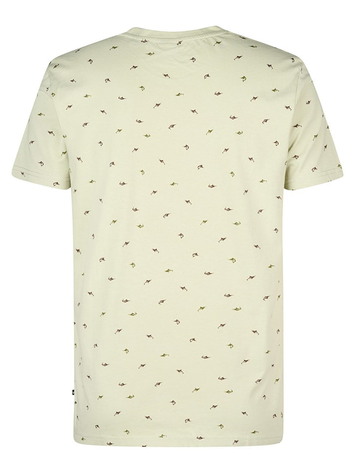 Tričko Petrol Industries Beige 4881603 Shirt in Hellgrün - 2