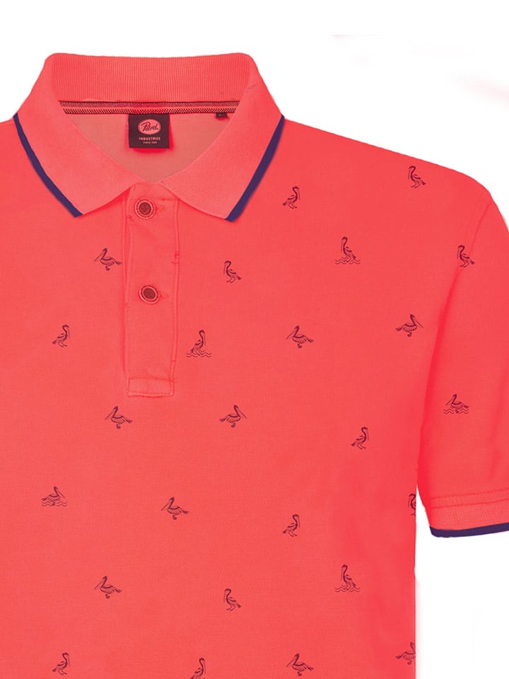 Tričko Petrol Industries Rot 395921 Poloshirt in Rot - 3