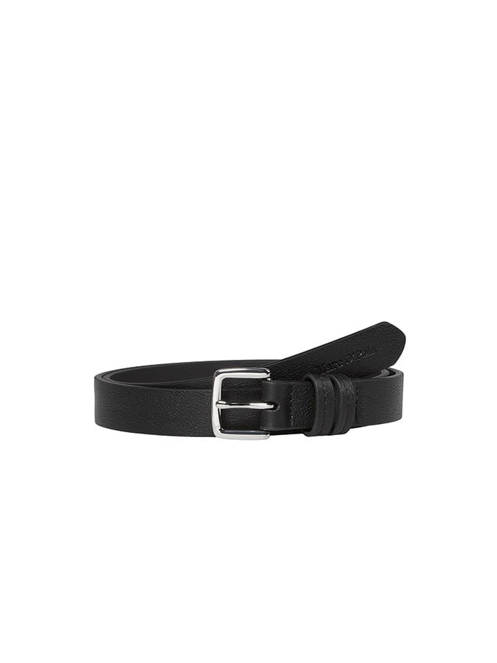 Pásek Marc O´Polo Schwarz 3045841 Leder-Gürtel in Schwarz - 1