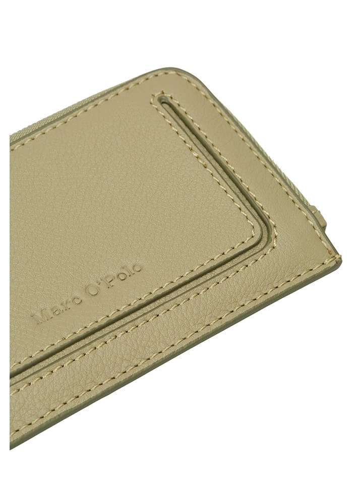 Peněženka Marc O´Polo Khaki - (B)14 x (H)8 x (T)1,5 cm 4819020 Leder-Geldbörse in Khaki - (B)14 x (H)8 x (T)1,5 cm - 4