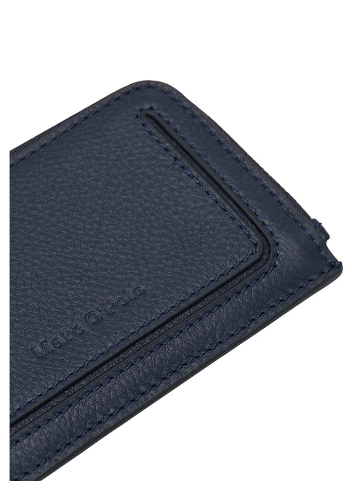 Peněženka Marc O´Polo Dunkelblau - (B)14 x (H)8 x (T)1,5 cm 1232060 Leder-Geldbörse in Dunkelblau - (B)14 x (H)8 x (T)1,5 cm - 4