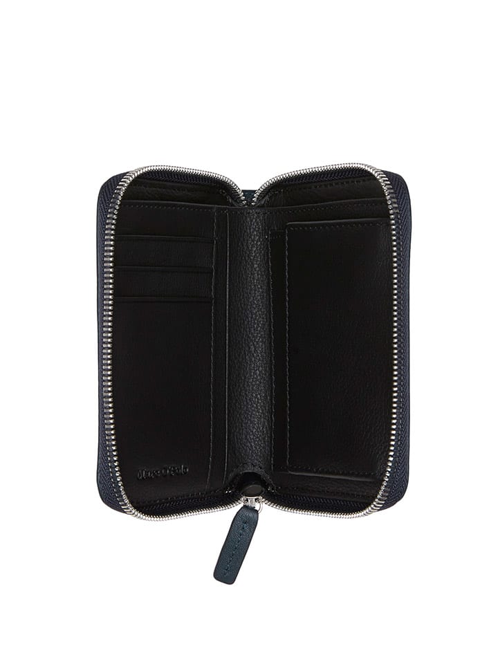 Peněženka Marc O´Polo Dunkelblau - (B)13 x (H)10 x (T)2,5 cm 2259981 Leder-Geldbörse in Dunkelblau - (B)13 x (H)10 x (T)2,5 cm - 2