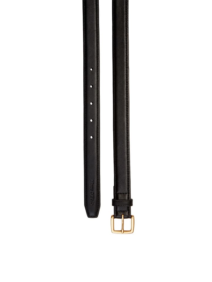 Pásek Marc O´Polo Schwarz 9702832 Leder-Gürtel in Schwarz - 2