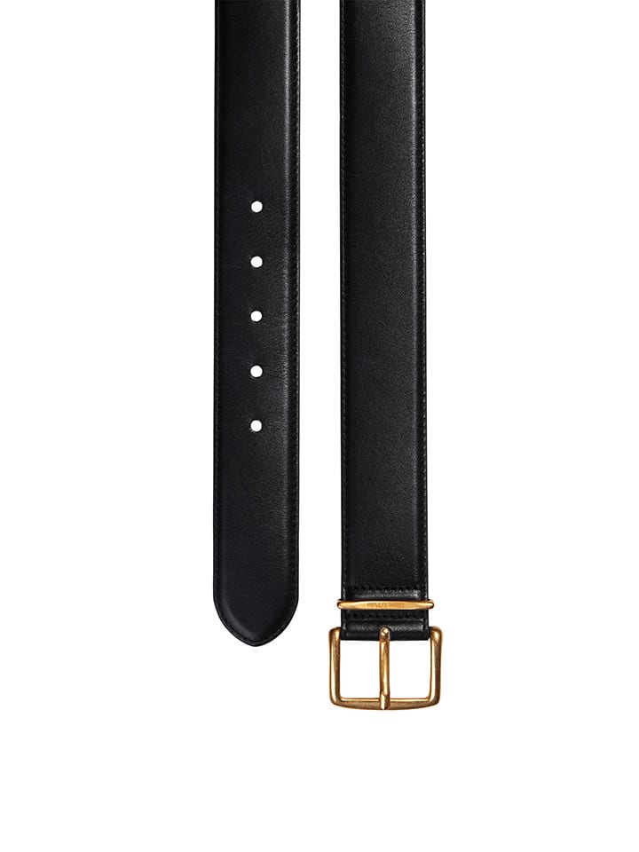 Pásek Marc O´Polo Schwarz 5813708 Leder-Gürtel in Schwarz - 2