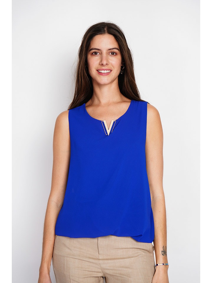 William de Faye Blau 908976 Bluse in Blau - 2