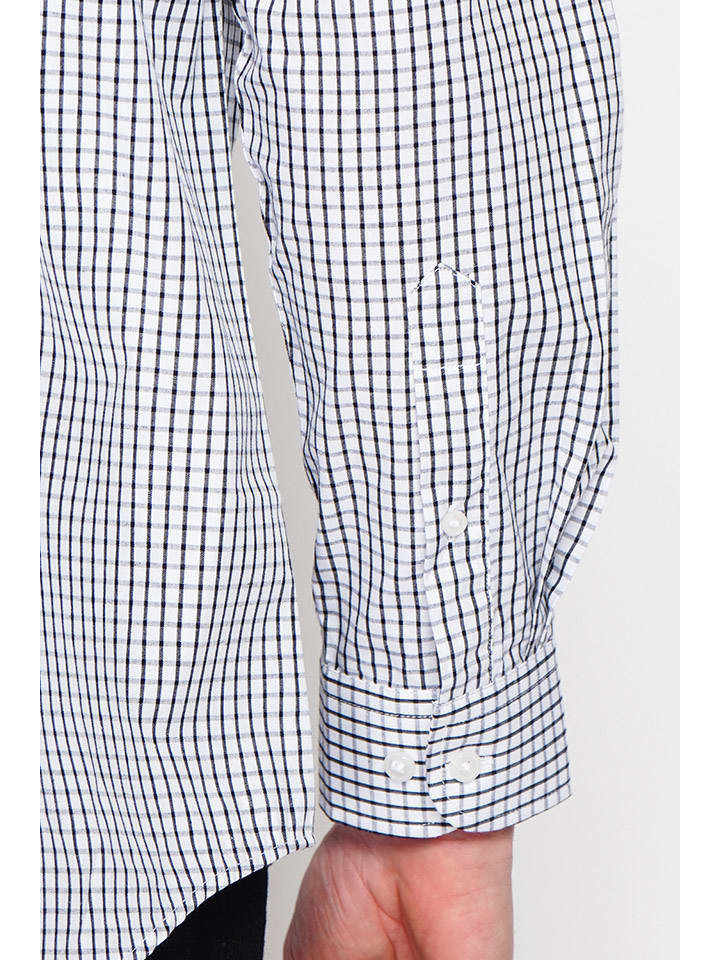 Košile William de Faye Schwarz/ Weiß 5236936 Hemd in Schwarz/ Weiß - 5