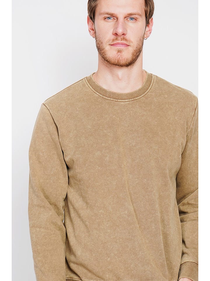 Mikina William de Faye Hellbraun 5344249 Sweatshirt in Hellbraun - 4