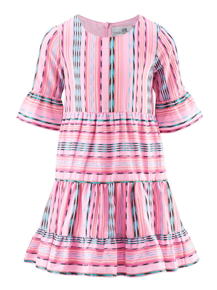 happy girls by Eisend Rosa/ Blau 1419330 Kleid in Rosa/ Blau - 1