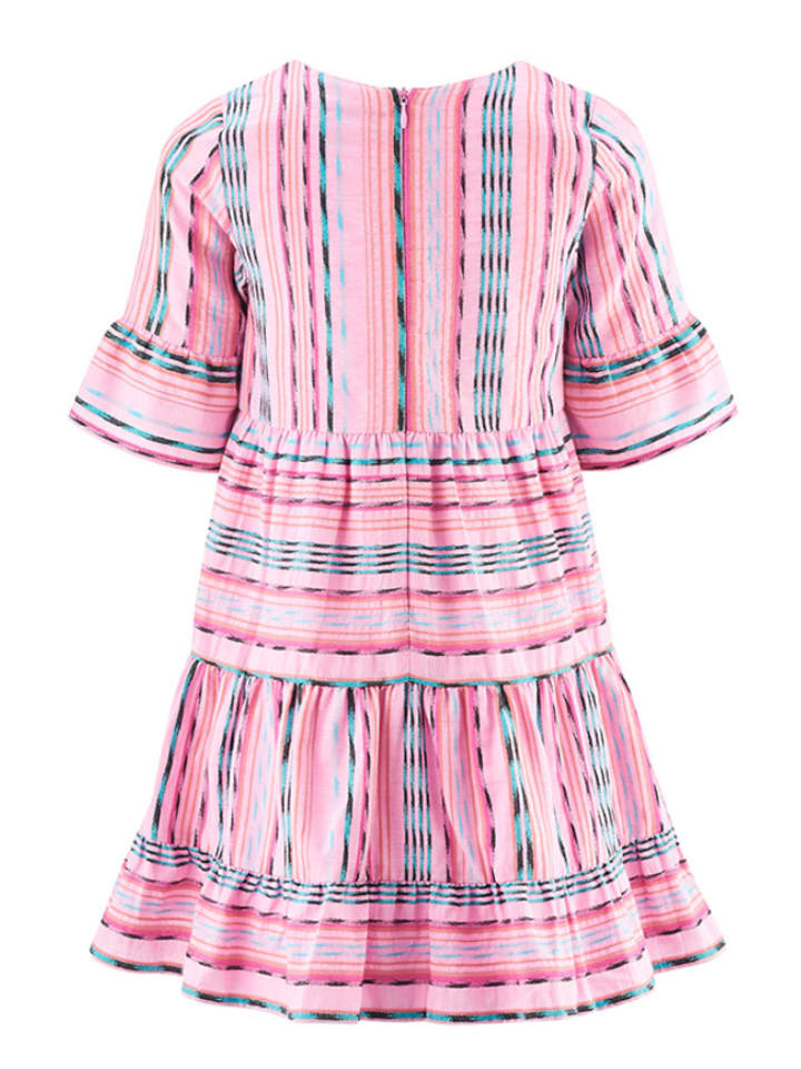 happy girls by Eisend Rosa/ Blau 1419330 Kleid in Rosa/ Blau - 2