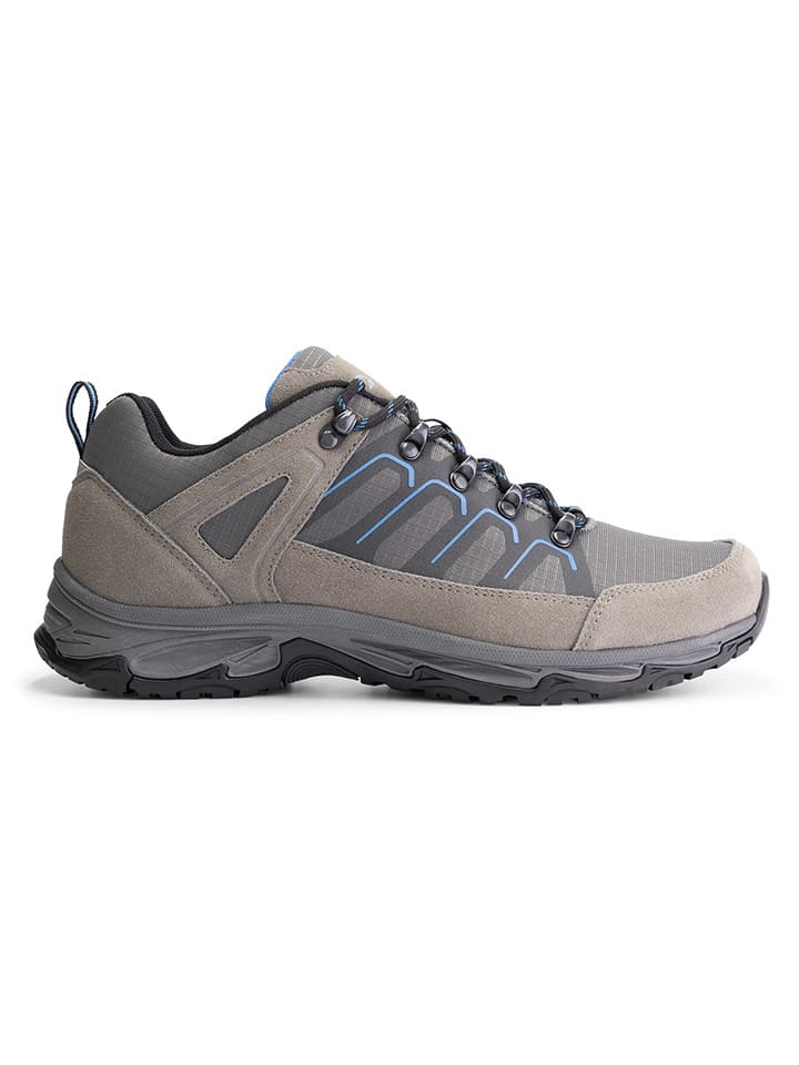 Boty TRAVELIN' Grau 4177388 Leder-Trekkingschuhe "Grasten" in Grau - 5