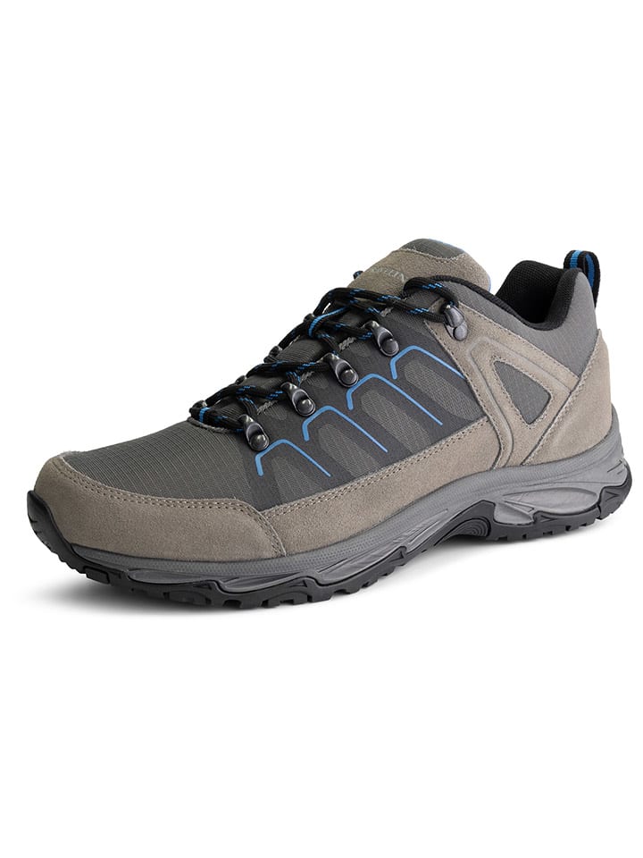 Boty TRAVELIN' Grau 4177388 Leder-Trekkingschuhe "Grasten" in Grau - 7