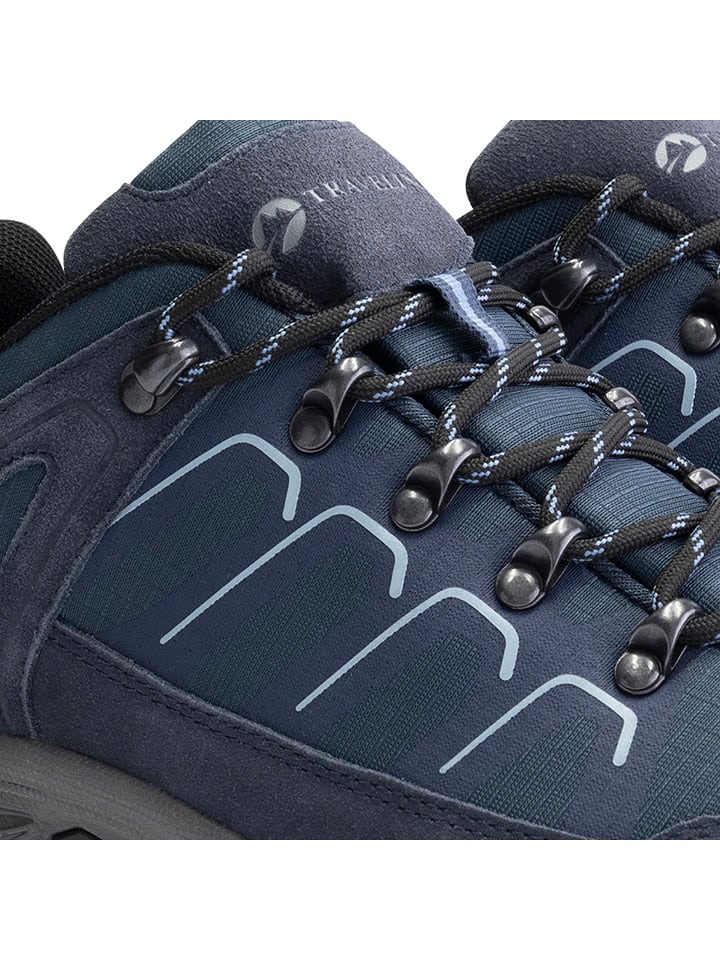 Boty TRAVELIN' Dunkelblau 9912635 Leder-Trekkingschuhe "Grasten" in Dunkelblau - 10