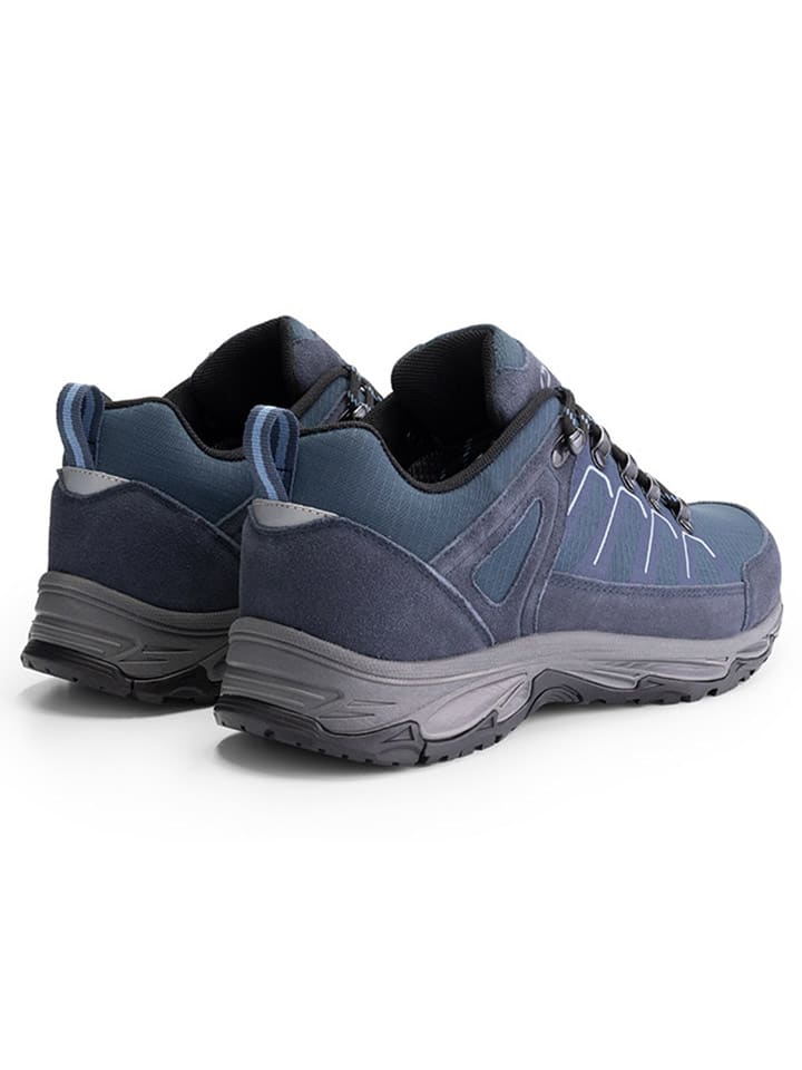 Boty TRAVELIN' Dunkelblau 9912635 Leder-Trekkingschuhe "Grasten" in Dunkelblau - 3