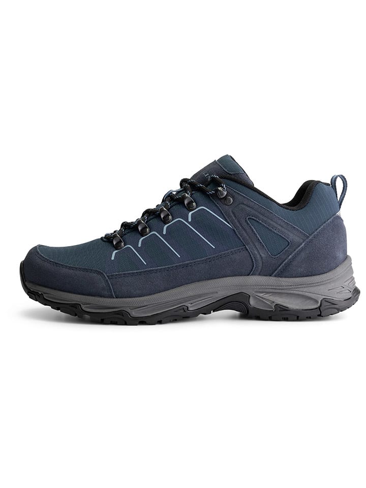 Boty TRAVELIN' Dunkelblau 9912635 Leder-Trekkingschuhe "Grasten" in Dunkelblau - 6