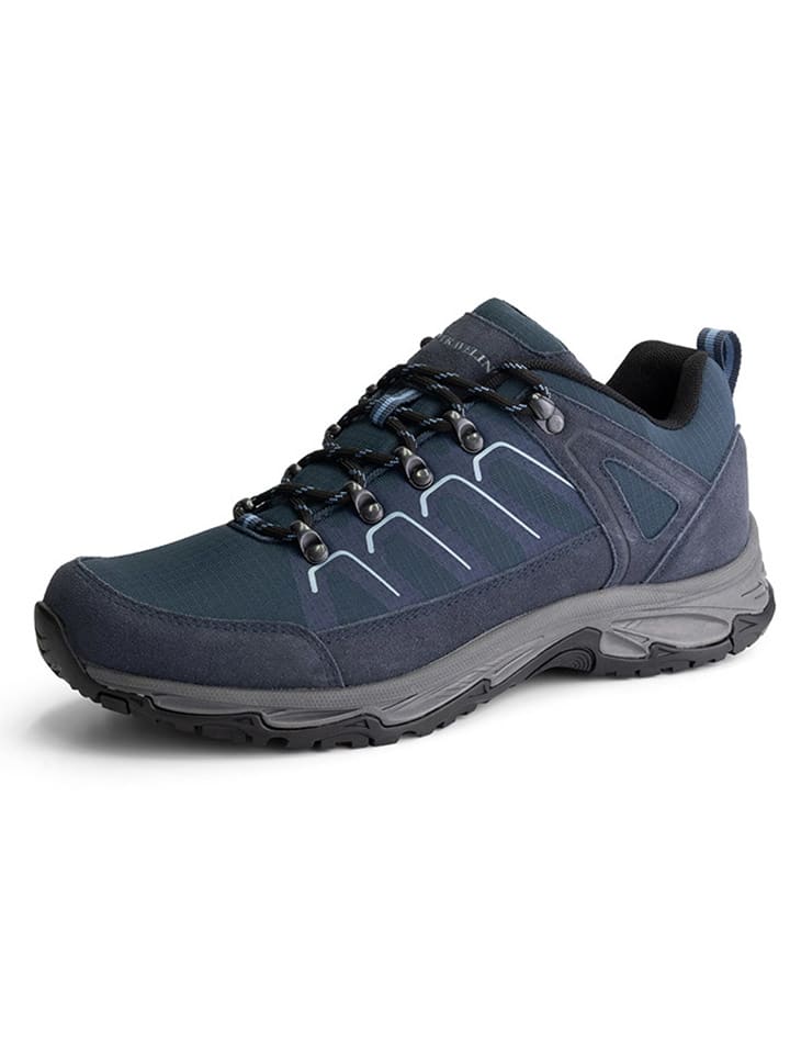 Boty TRAVELIN' Dunkelblau 9912635 Leder-Trekkingschuhe "Grasten" in Dunkelblau - 7