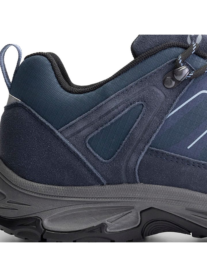 Boty TRAVELIN' Dunkelblau 9912635 Leder-Trekkingschuhe "Grasten" in Dunkelblau - 9