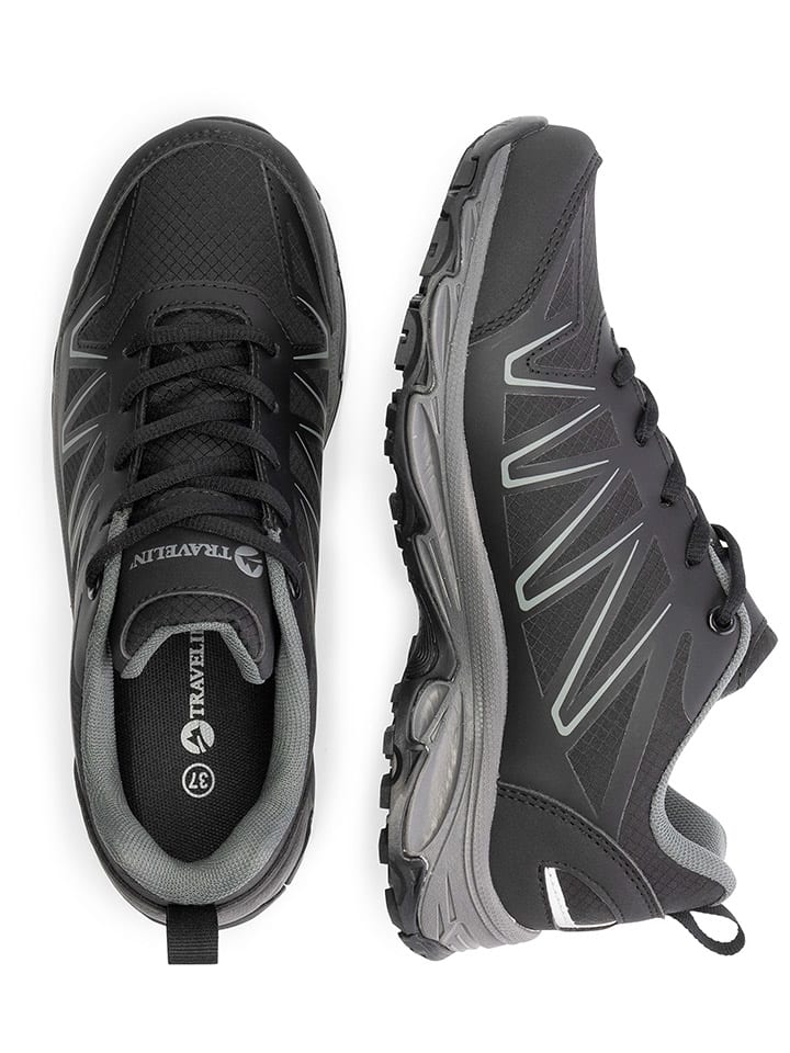 Boty TRAVELIN' Schwarz 582995 Trekkingschuhe "Morke" in Schwarz - 3