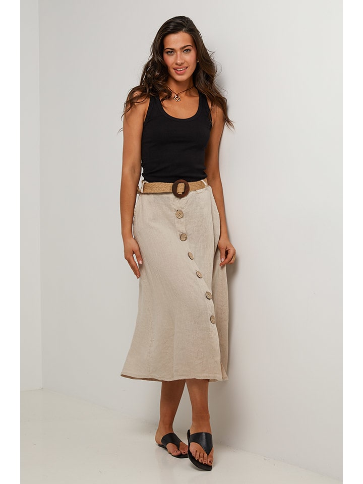 Le Monde du Lin Beige 7631068 Rock in Beige - 5