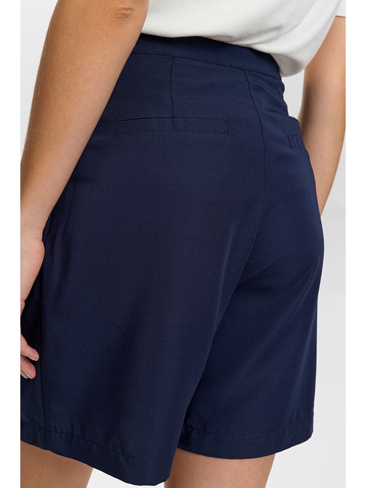 Kraťasy NÜMPH Dunkelblau 8492138 Shorts in Dunkelblau - 4
