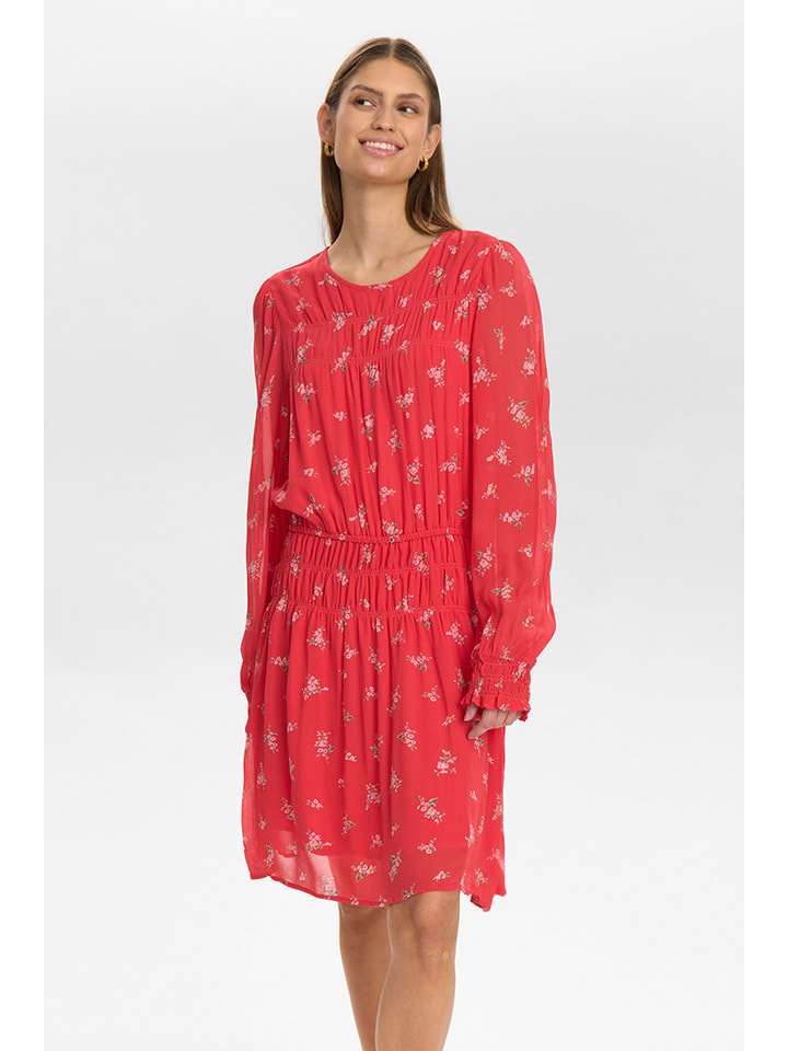 Šaty NÜMPH Rot 7397657 Kleid in Rot - 1