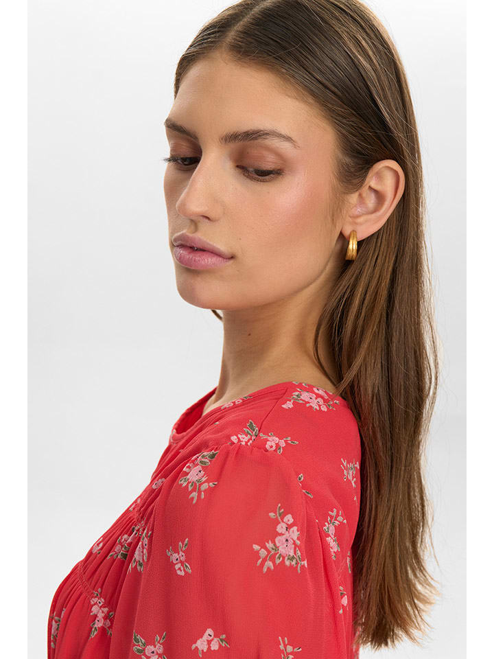 Šaty NÜMPH Rot 7397657 Kleid in Rot - 5