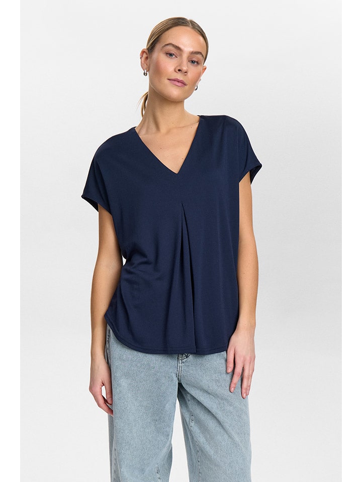 NÜMPH Dunkelblau 5208999 Bluse in Dunkelblau - 1