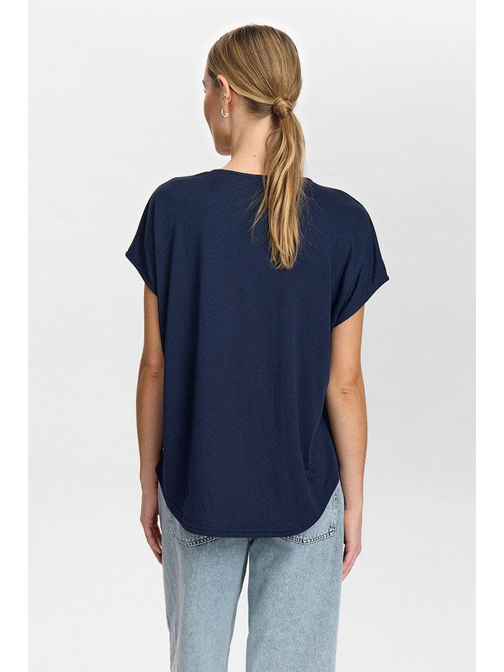 NÜMPH Dunkelblau 5208999 Bluse in Dunkelblau - 2