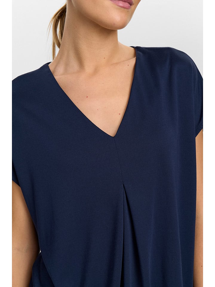 NÜMPH Dunkelblau 5208999 Bluse in Dunkelblau - 5