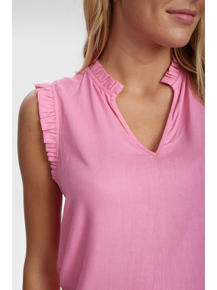 NÜMPH Pink 3808719 Bluse in Pink - 4