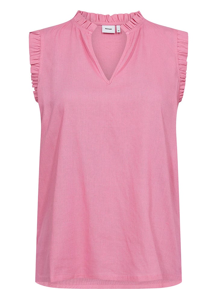 NÜMPH Pink 3808719 Bluse in Pink - 6