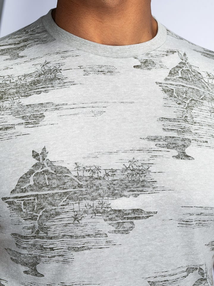 Tričko Petrol Industries Grau 4876497 Shirt in Grau - 6