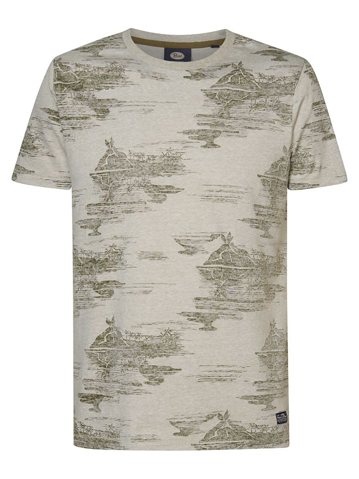 Tričko Petrol Industries Grau 4876497 Shirt in Grau - 7