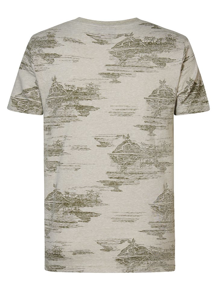 Tričko Petrol Industries Grau 4876497 Shirt in Grau - 8