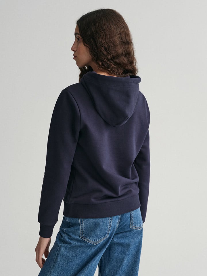 Mikina Gant Dunkelblau 2374333 Hoodie in Dunkelblau - 2