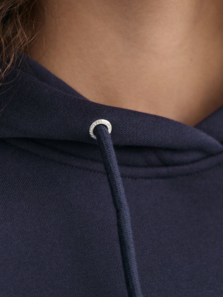 Mikina Gant Dunkelblau 2374333 Hoodie in Dunkelblau - 3