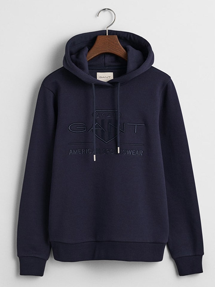Mikina Gant Dunkelblau 2374333 Hoodie in Dunkelblau - 5