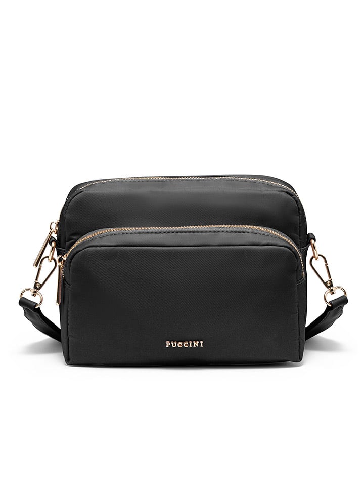 Puccini Schwarz - (B)23 x (H)19 x (T)8 cm 1096398 Umhängetasche "Pulse" in Schwarz - (B)23 x (H)19 x (T)8 cm - 2