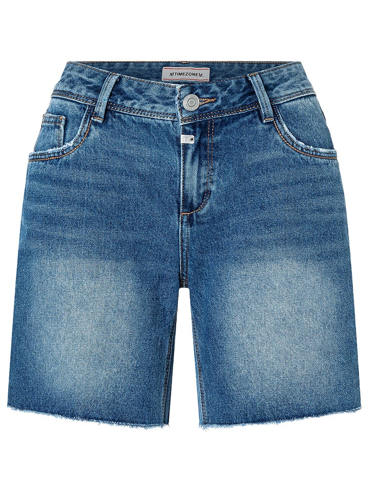 Kraťasy Timezone Blau 1755763 Jeasn-Shorts - Regular fit - in Blau - 5