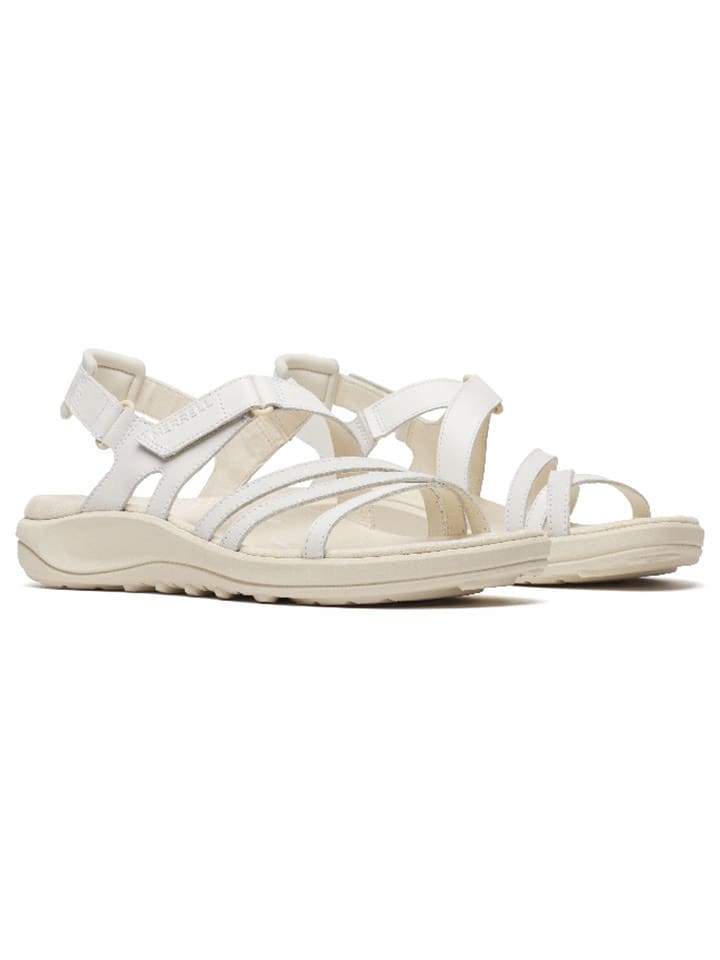 Sandály Merrell Weiß 6682575 Leder-Sandalen "Harbor Backstrap" in Weiß - 4
