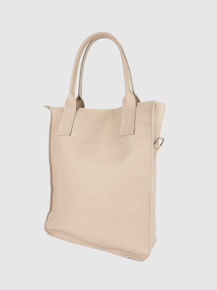 Taška Victor & Hugo Paris Creme - (B)34 x (H)38 x (T)11 cm 717939 Leder-Shopper "Noa" in Creme - (B)34 x (H)38 x (T)11 cm - 2